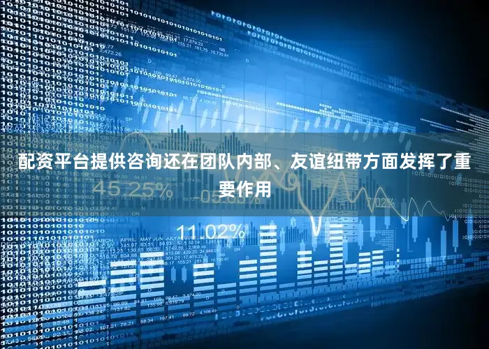 配资平台提供咨询还在团队内部、友谊纽带方面发挥了重要作用